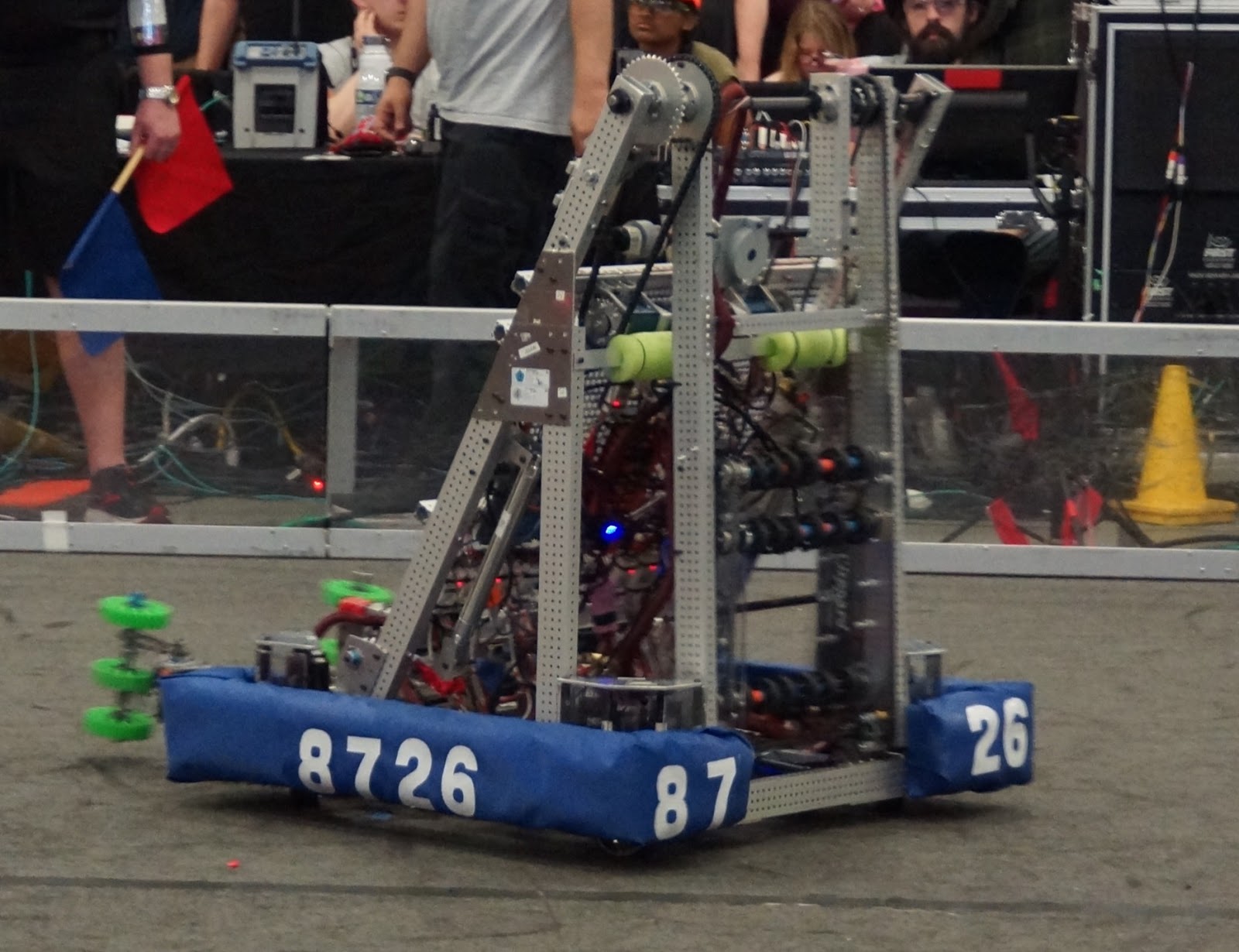 Juan Pablo, the CryptoHawks 2023 robot