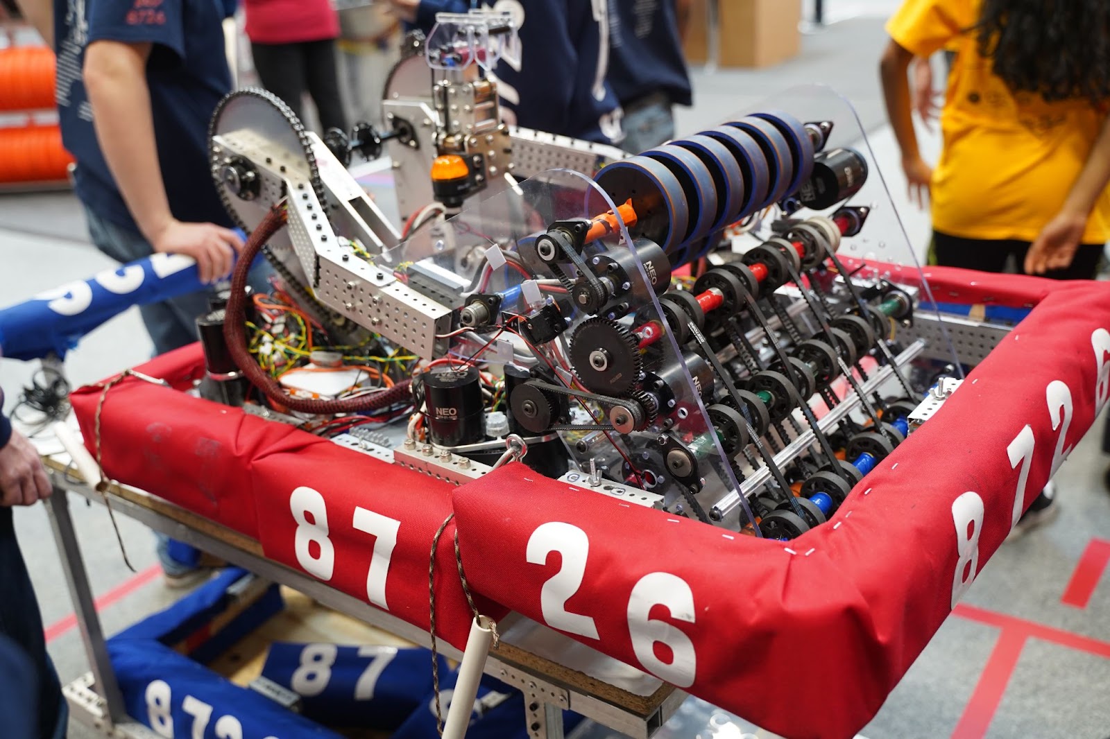 Remy, the CryptoHawks 2024 robot